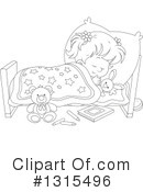 Sleeping Clipart #1315496 by Alex Bannykh