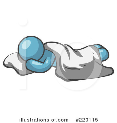 Royalty-Free (RF) Sleeping Clipart Illustration by Leo Blanchette - Stock Sample #220115