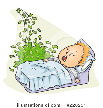 Royalty-Free (RF) Sleeping Clipart Illustration by BNP Design Studio - Stock Sample #226251