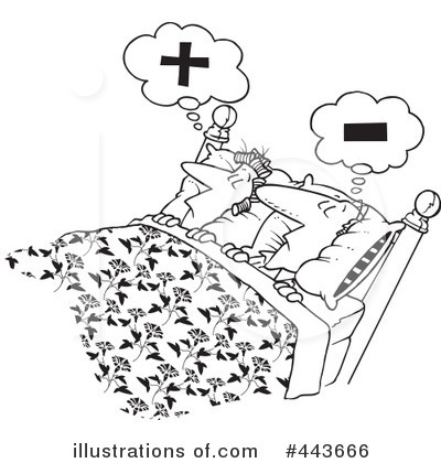 Royalty-Free (RF) Sleeping Clipart Illustration by toonaday - Stock Sample #443666