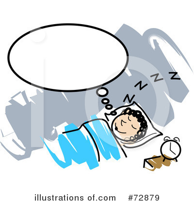 Royalty-Free (RF) Sleeping Clipart Illustration by r formidable - Stock Sample #72879