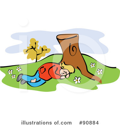 Royalty-Free (RF) Sleeping Clipart Illustration by Prawny - Stock Sample #90884