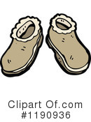Slippers Clipart #1190936 by lineartestpilot