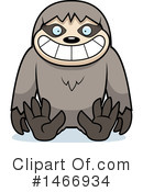 Sloth Clipart #1466934 by Cory Thoman