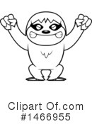 Sloth Clipart #1466955 by Cory Thoman