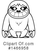 Sloth Clipart #1466958 by Cory Thoman
