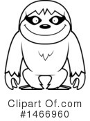 Sloth Clipart #1466960 by Cory Thoman