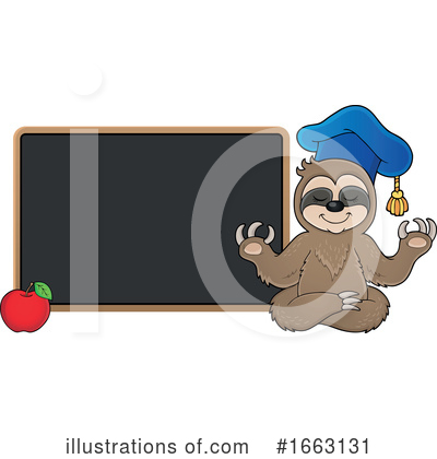Sloth Clipart #1663131 by visekart