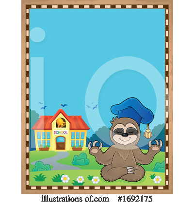 Sloth Clipart #1692175 by visekart