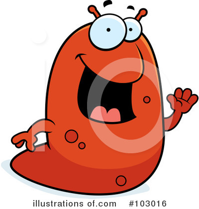 Royalty-Free (RF) Slug Clipart Illustration by Cory Thoman - Stock Sample #103016