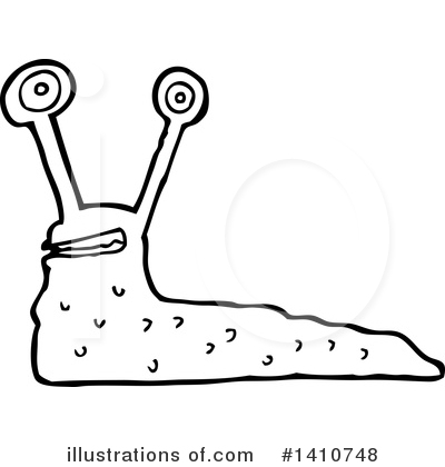 Slug Clipart #1410748 by lineartestpilot