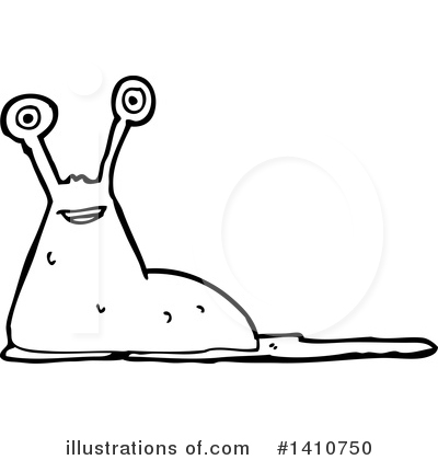 Royalty-Free (RF) Slug Clipart Illustration by lineartestpilot - Stock Sample #1410750