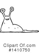 Slug Clipart #1410750 by lineartestpilot