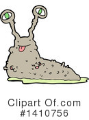 Slug Clipart #1410756 by lineartestpilot