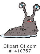 Slug Clipart #1410757 by lineartestpilot