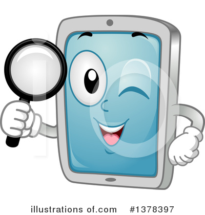 Magnifying Glass Clipart #1378397 by BNP Design Studio