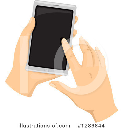Royalty-Free (RF) Smartphone Clipart Illustration by BNP Design Studio - Stock Sample #1286844