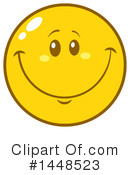 Smiley Clipart #1448523 by Hit Toon