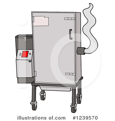 Royalty-Free (RF) Smoker Clipart Illustration by LaffToon - Stock Sample #1239570