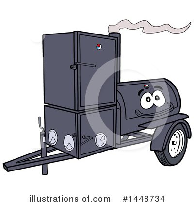 Royalty-Free (RF) Smoker Clipart Illustration by LaffToon - Stock Sample #1448734