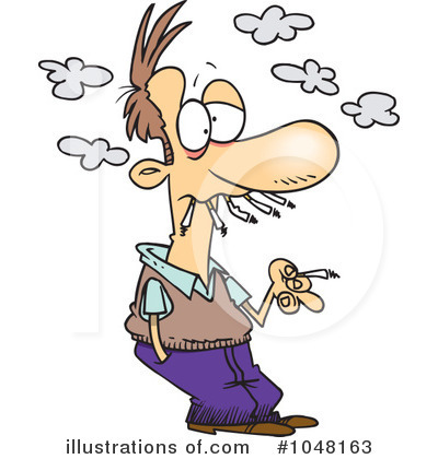 Smoking Clipart #1048163 by toonaday