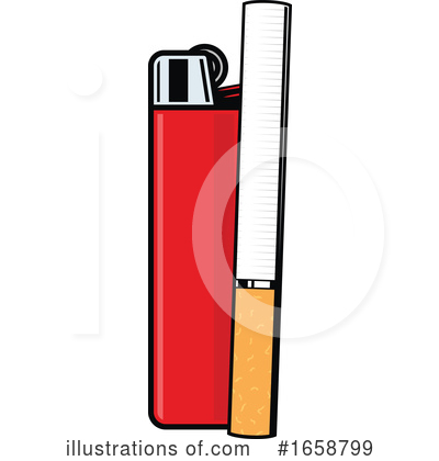 Lighter Clipart #1658799 by Vector Tradition SM