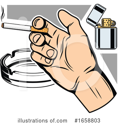 Lighter Clipart #1658803 by Vector Tradition SM