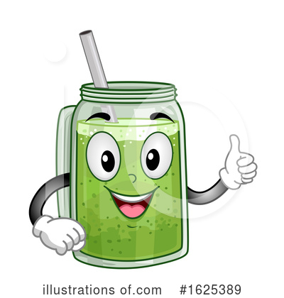 Royalty-Free (RF) Smoothie Clipart Illustration by BNP Design Studio - Stock Sample #1625389