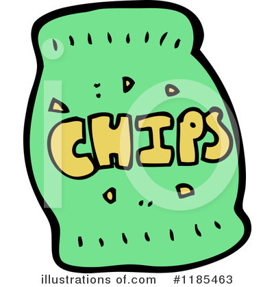 Royalty-Free (RF) Snacks Clipart Illustration by lineartestpilot - Stock Sample #1185463