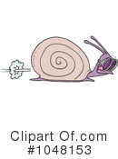 Snail Clipart #1048153 by toonaday