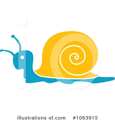 Royalty-Free (RF) Snail Clipart Illustration by Vector Tradition SM - Stock Sample #1063915