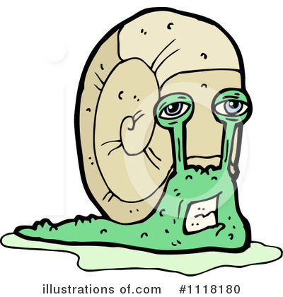 Royalty-Free (RF) Snail Clipart Illustration by lineartestpilot - Stock Sample #1118180