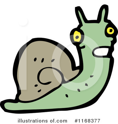 Royalty-Free (RF) Snail Clipart Illustration by lineartestpilot - Stock Sample #1168377