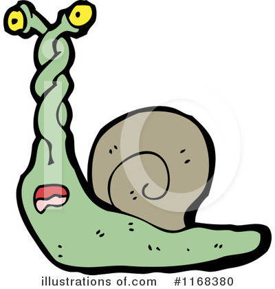 Royalty-Free (RF) Snail Clipart Illustration by lineartestpilot - Stock Sample #1168380