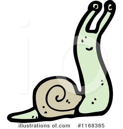 Royalty-Free (RF) Snail Clipart Illustration by lineartestpilot - Stock Sample #1168385