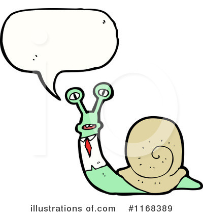 Royalty-Free (RF) Snail Clipart Illustration by lineartestpilot - Stock Sample #1168389