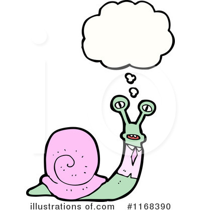 Royalty-Free (RF) Snail Clipart Illustration by lineartestpilot - Stock Sample #1168390