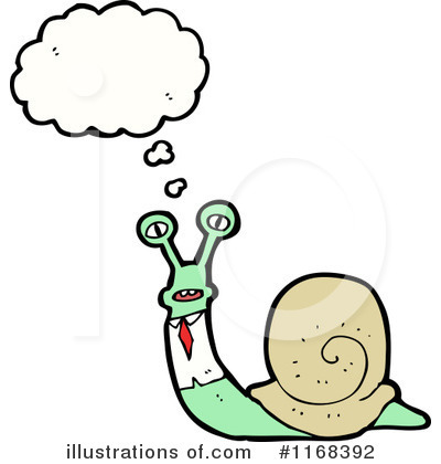 Royalty-Free (RF) Snail Clipart Illustration by lineartestpilot - Stock Sample #1168392