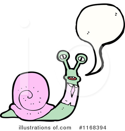 Royalty-Free (RF) Snail Clipart Illustration by lineartestpilot - Stock Sample #1168394
