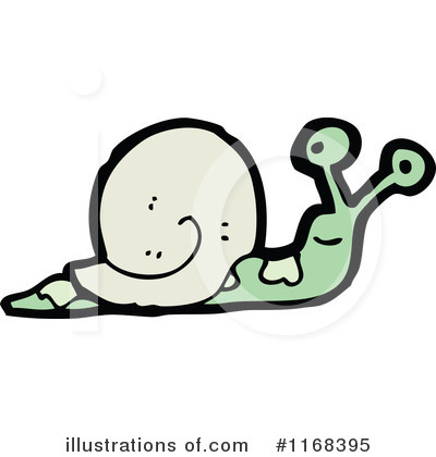 Royalty-Free (RF) Snail Clipart Illustration by lineartestpilot - Stock Sample #1168395