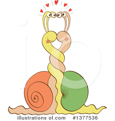 Snail Clipart #1377536 by Zooco