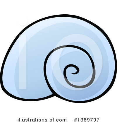Royalty-Free (RF) Snail Clipart Illustration by visekart - Stock Sample #1389797