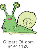 Snail Clipart #1411120 by lineartestpilot