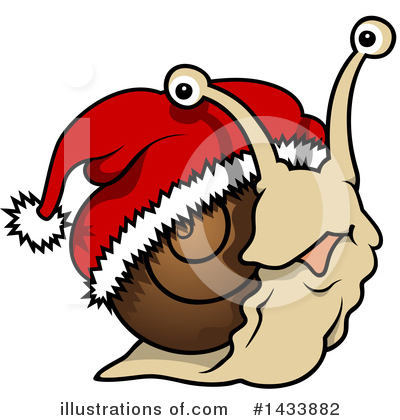 Royalty-Free (RF) Snail Clipart Illustration by dero - Stock Sample #1433882
