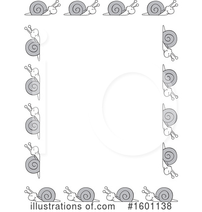Royalty-Free (RF) Snail Clipart Illustration by Johnny Sajem - Stock Sample #1601138