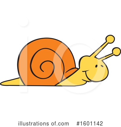 Royalty-Free (RF) Snail Clipart Illustration by Johnny Sajem - Stock Sample #1601142