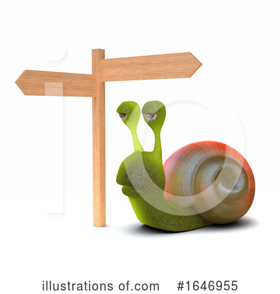 Snail Clipart #1646955 by Steve Young