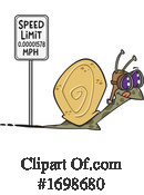 Snail Clipart #1698680 by toonaday
