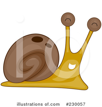 Royalty-Free (RF) Snail Clipart Illustration by BNP Design Studio - Stock Sample #230057