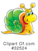 Snail Clipart #32524 by Alex Bannykh